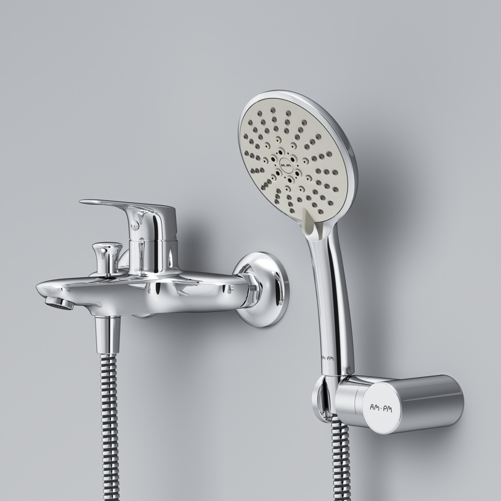 AmPm Смеситель для ванны, душевой набор Joy F85E15000