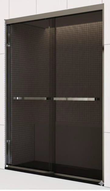 STELLA 100x200 см Душевое ограждение 7333А Хром