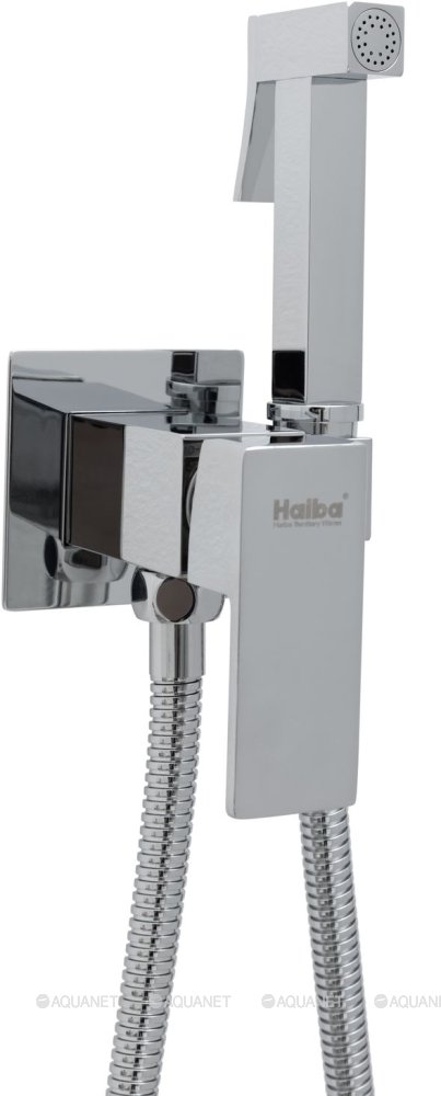 HAIBA Смеситель с гигиеническим душем хром HB5512