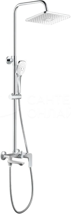 Стойка душевая со смесителем HAIBA HB24505 хром