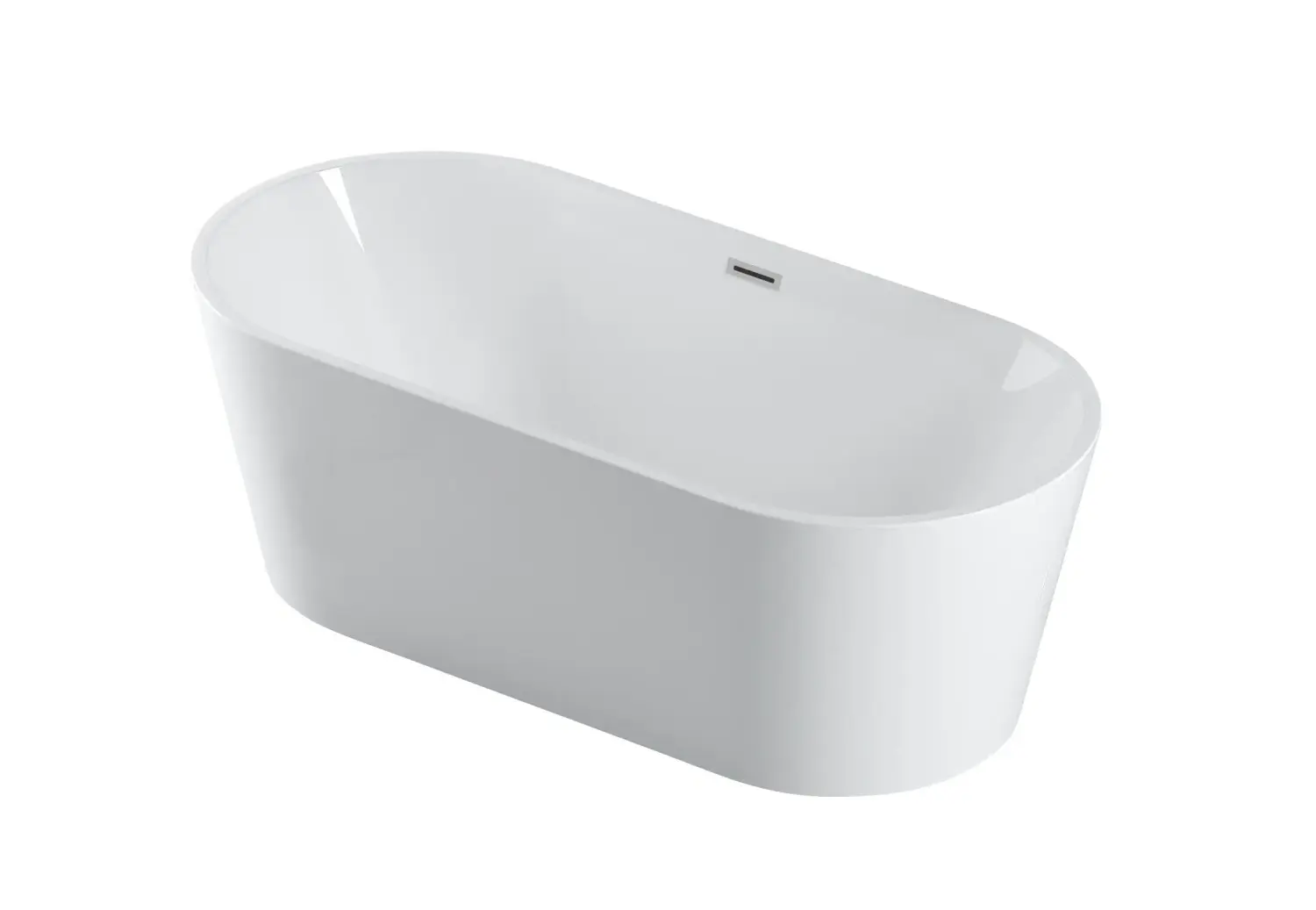 Ванна отдельностоящая, акрил, 170х74, белая SSWW WA1037-ST