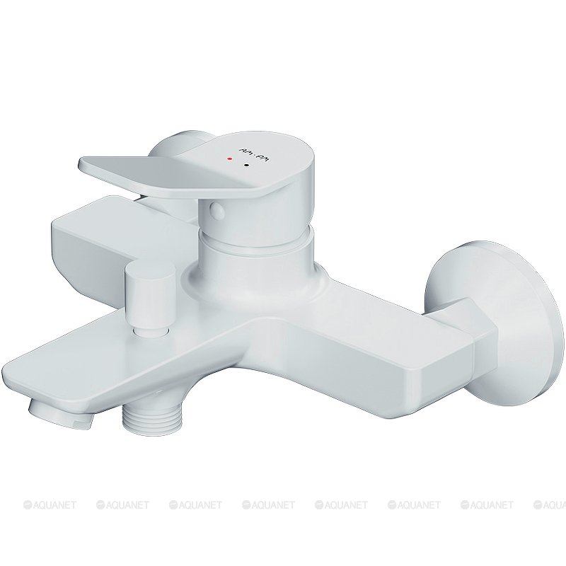 AmPm X-Joy, смеситель для ванны, белый F85A10033