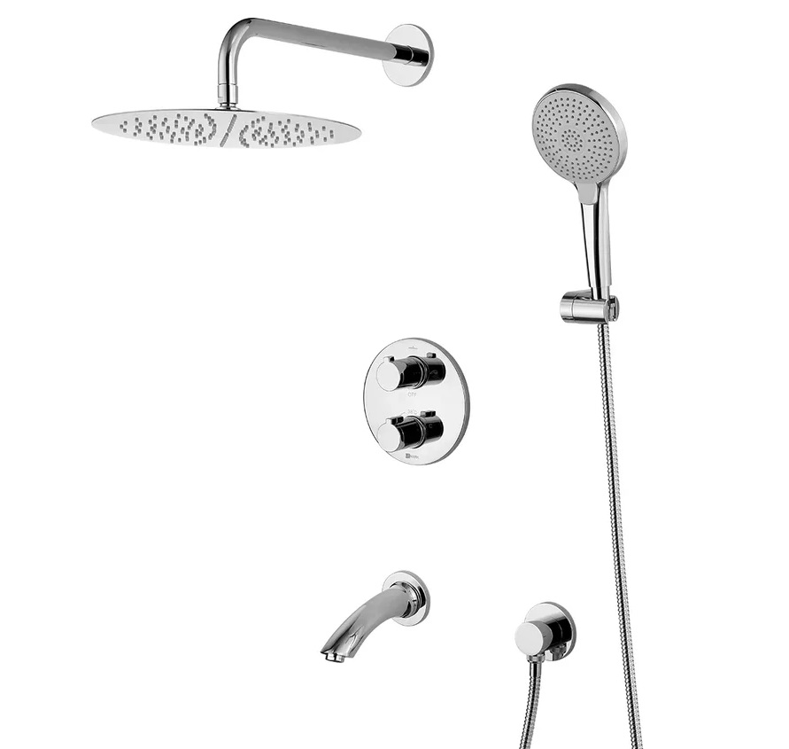 LeMark LM7822C "Йети" душевая система термостатическая