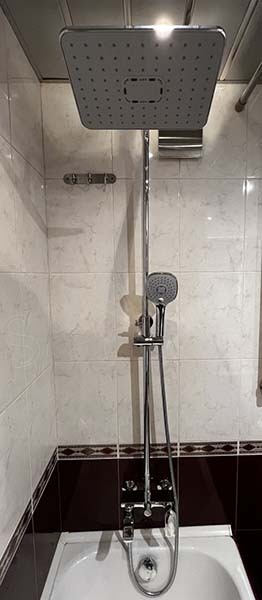 Стойка душевая со смесителем HAIBA HB24505 хром