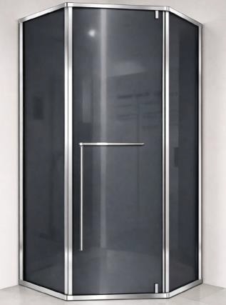 STELLA 90x90 Душевое ограждение 2301-3 Хром