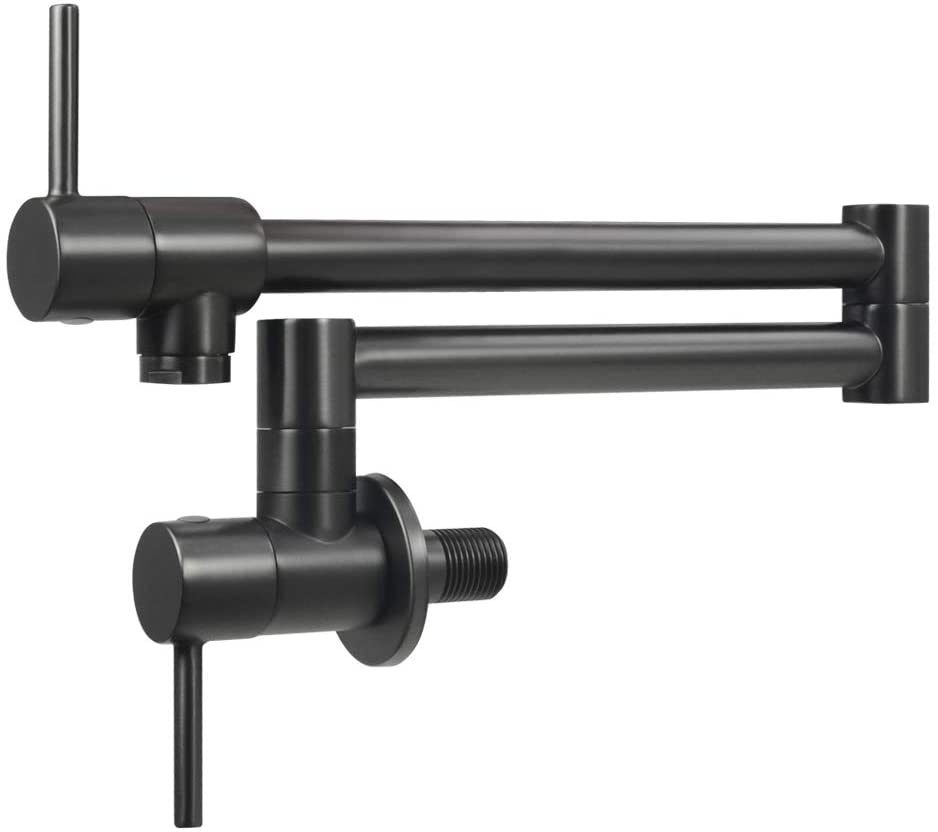 Pot Filler кран над плитой черный