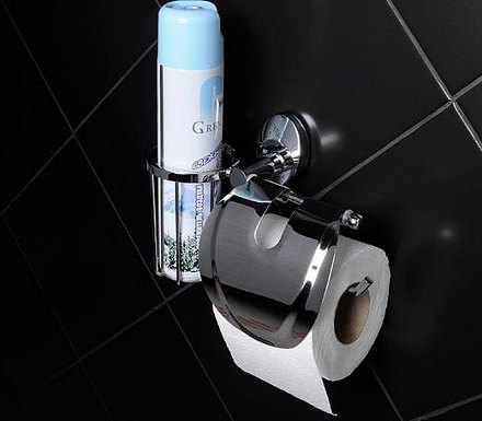 Держатель туалетной бумаги и освежителя воздуха Fixsen Europa FX-21809+10