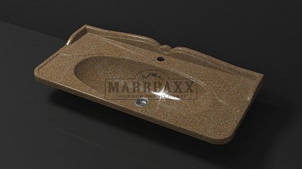 Каменная раковина Marrbaxx Селби,V10  90 см