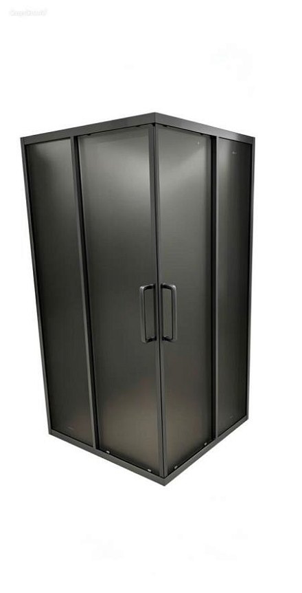 STELLA 90x90 Душевое ограждение 511 графит