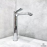 Смеситель для раковины высокий HAIBA HB11553 хром