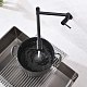 Pot Filler кран над плитой черный
