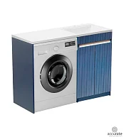 1 Марка Тумба Волна 120Н СИНИЙ правый