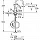 GROHE BauCurve Смеситель для мойки (30547000)