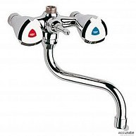 Смеситель двуручный для ванны GROHE COSTA хром 26013000