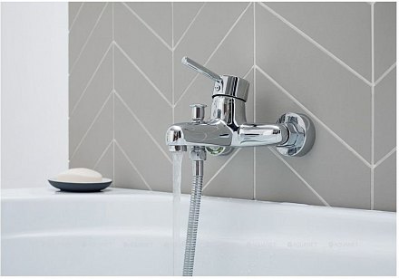 Bravat Slim Смеситель для ванны (F6332366CP-01-RUS)