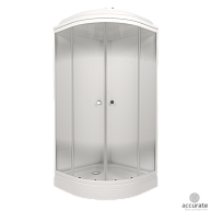 Душевая кабина ТРИТОН "Лайт 90*90 А" 900x900x2150 1/4 круга, низкий поддон