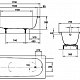 Kaldewei Ванна стальная Saniform Plus 170x70