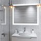 Зеркало Cersanit LED 030 Design 100 белое с подогревом LED подсветка