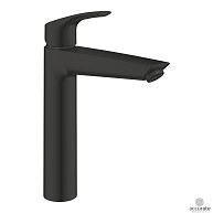 GROHE Смеситель для раковины Eurosmart, размер XL, матовый чёрный 239712433