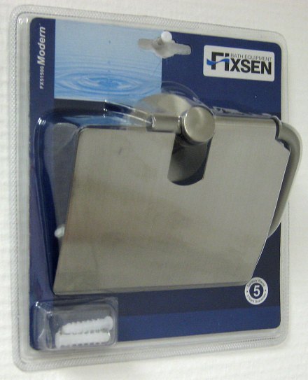 Держатель туалетной бумаги с крышкой Fixsen Modern FX-51510
