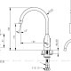 Bravat Drop Смеситель для кухни (F74898C-1A)