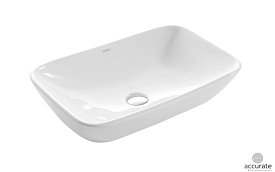 SSWW Раковина накладная 58, белая CL3155