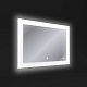 Зеркало Cersanit LED 030 Design 80 белое с подогревом LED подсветка