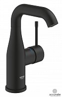 GROHE Essence чёрный матовый 24176KF1 Смеситель для раковины