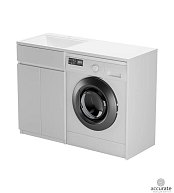 1 Марка Тумба Марсал 130 левый (с бельевой корзиной) 