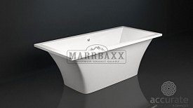 Каменная ванна Marrbaxx Кристин, белого цвета, 185х85 
