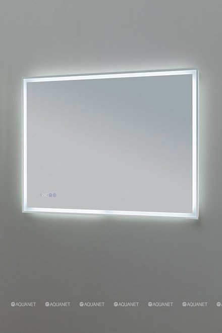 Aquanet Зеркало Оптима 100х75 LED