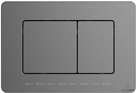 Allen Brau NFINITY Кнопка смыва пневмо, сталь, графит 9.20006.GR