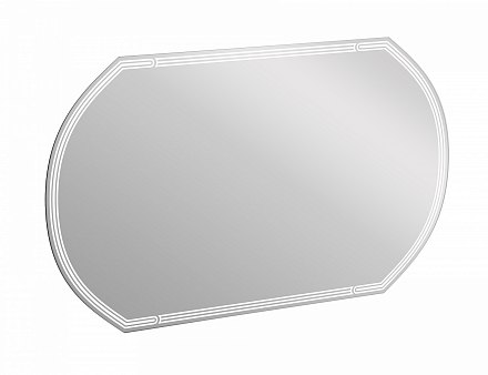 Зеркало Cersanit LED 090 Design 100 белое с подогревом LED подсветка