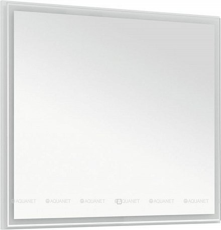 Aquanet Nova Lite 90 Зеркало Белый глянец 