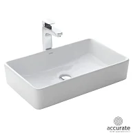 SSWW Раковина накладная 61, белая CL3152