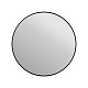 Зеркало Cersanit Eclipse Smart 80 черное LED подсветка 64147