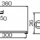 Bravat Line Смеситель для ванны (F65299C-1L)