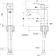 Bravat Rhein Смеситель для раковины (F1429564BW-9-ENG)