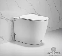 SANITECO Унитаз приставной импульсный A-380A IMPULS белый 