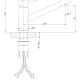 Смеситель для кухни Lemark EXPERT LM5072S