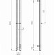 ДВИН полотенцесушитель электрический X plaza neo 120/10 Белый