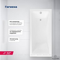 AQUANET Ванна BRIGHT 180*75