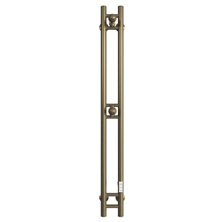 ДВИН полотенцесушитель электрический X neo 120/10 Cостаренная бронза