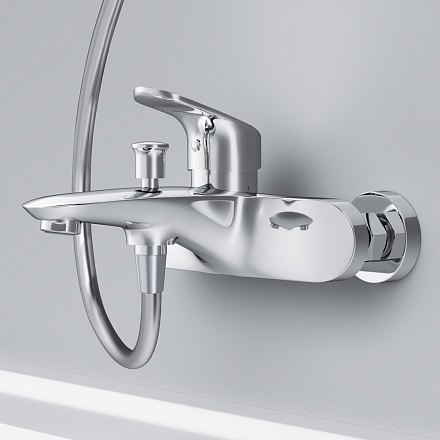AmPm Cмеситель для ванны и душа Like F8010016