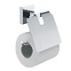 Держатель туалетной бумаги c крышкой Fixsen Metra FX-11110