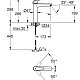 GROHE Смеситель для раковины Eurosmart, размер XL, матовый чёрный 239712433
