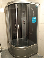 Душевая кабина ERLIT ER3509TP-C4 900*900*2150 высокий, серый поддон, тонированное стекло