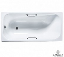 Ванна чугунная Универсал «Ностальжи», 160*75 см с ручками