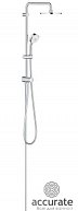 Grohe Душевая система 27394002 без смесителя, верхний душ New Tempesta Cosmopolitan 200 