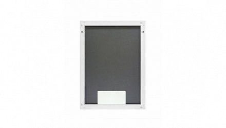 Зеркало Континент "Frame White LED" 600х800